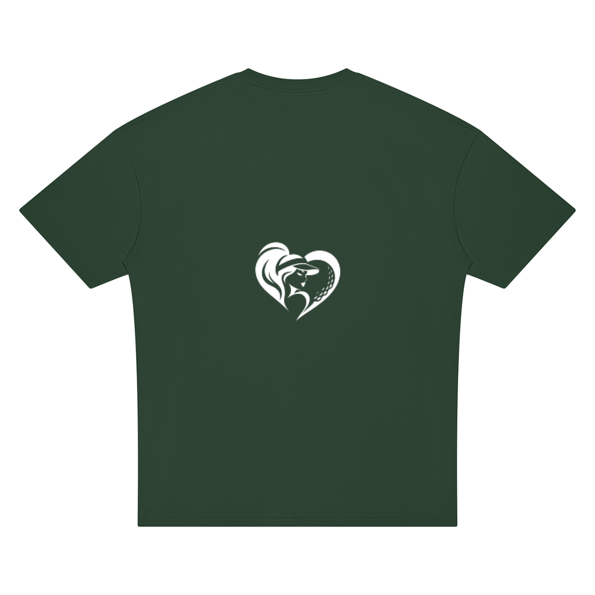 DROP SHOULDER CG HEART GRAPHIC T