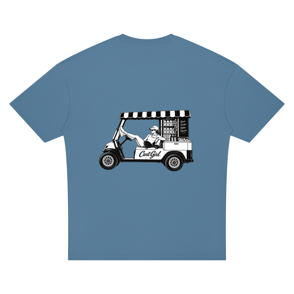 DROP SHOULDER CG GRAPHIC T