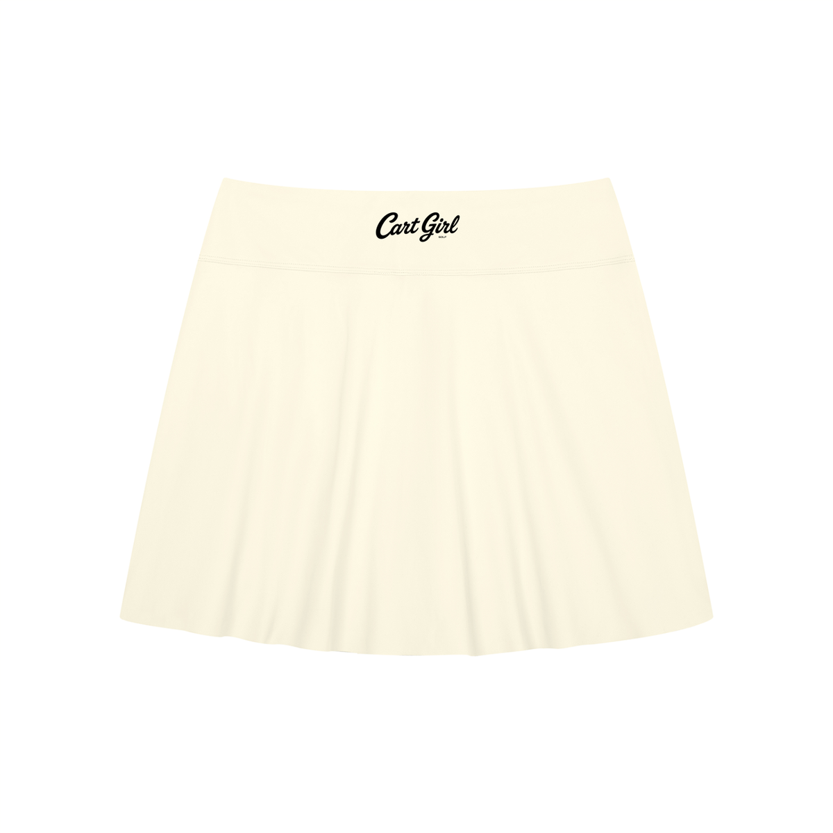 A LINE CONTRAST SKIRT